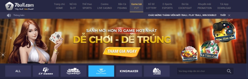 Cá cược game bài online cực đỉnh cao 